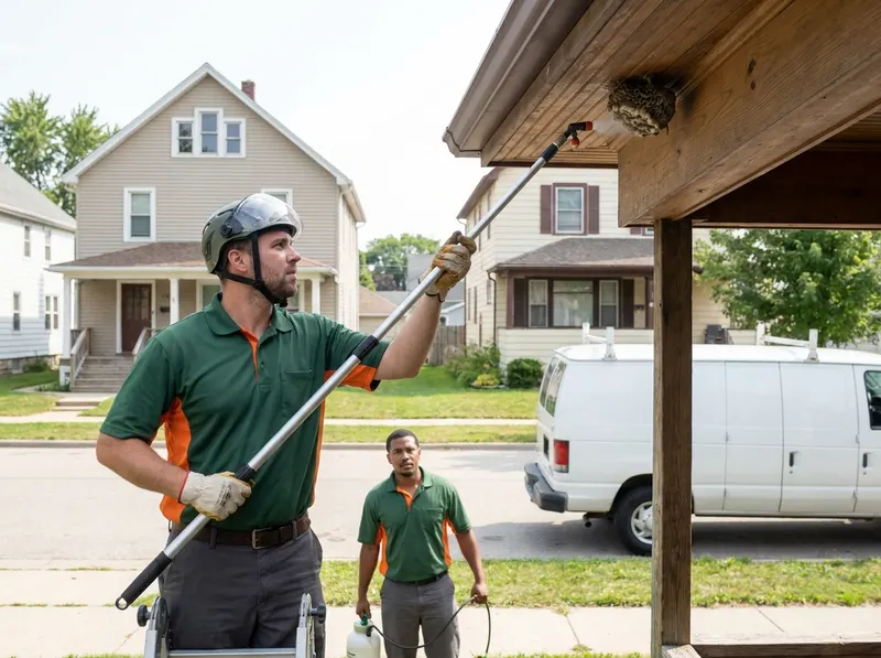Wasp and Bee Removal in Milwaukee, WI